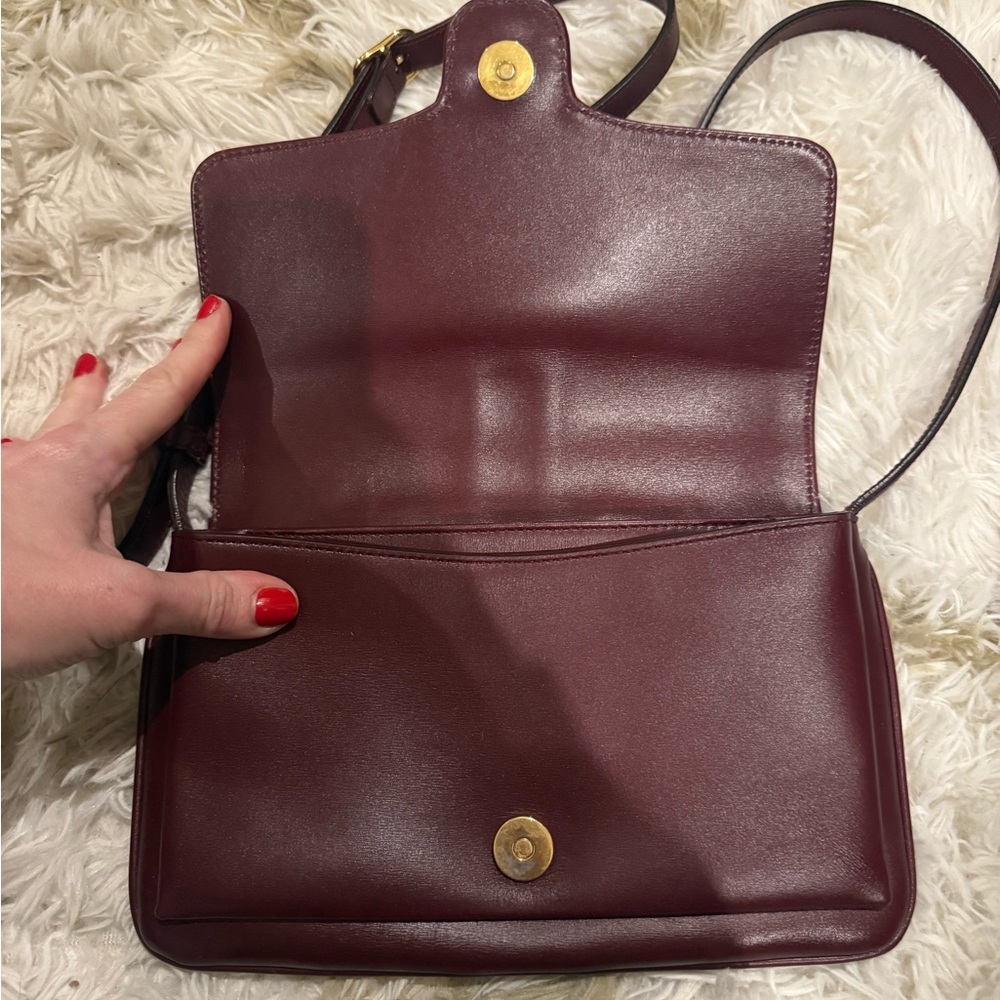 Gucci crossbody bag in BURGUNDY - Picture 3 of 9